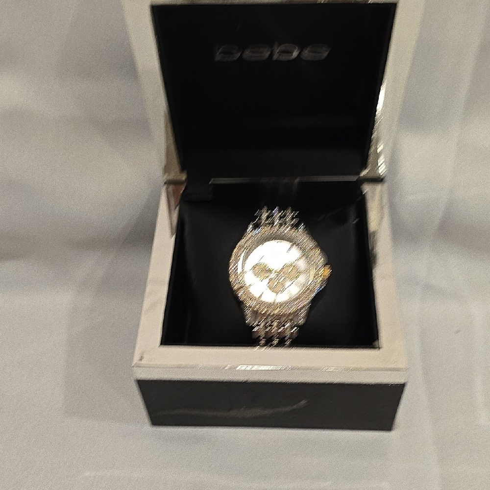 Bebe Silver and Gold Women's Watch